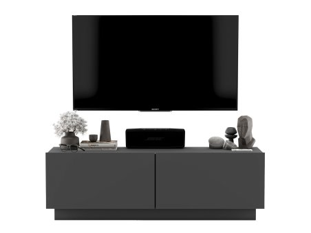 Uniwersalna Szafka RTV ENJOY - 120 cm - Grafit Mat1