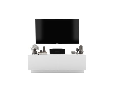 Uniwersalna Szafka RTV ENJOY - 120 cm - Biały Mat2