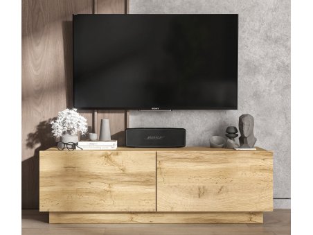 Uniwersalna Szafka RTV ENJOY - 120 cm - Dąb Artisan3