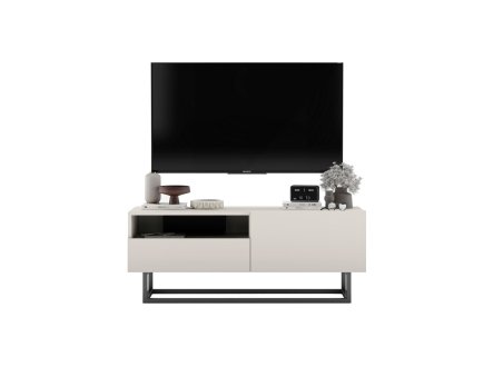 Szafka RTV ENJOY z szufladą 120 cm kaszmir mat2