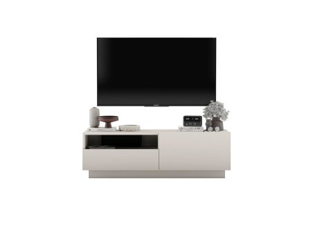 Szafka RTV ENJOY z szufladą stojąca/wisząca 120 cm kaszmir mat2