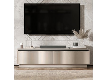 Uniwersalna szafka RTV SELENE Glamour Kaszmir Mat 140 cm