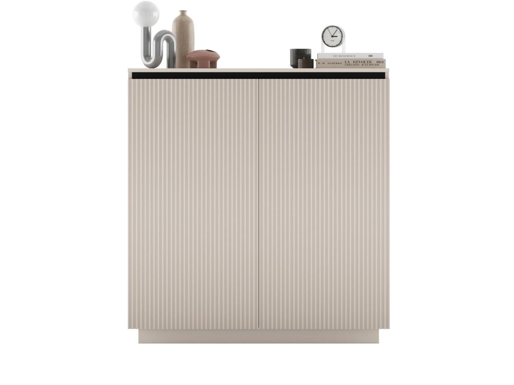 Komoda Glamour Kaszmir Mat 111 cm Selene, na Cokole, Dobra Cena, Sklep Online | Meble Lindner