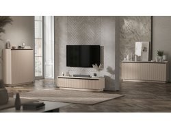 Komoda Glamour Kaszmir Mat 167 cm Selene, na Cokole, Dobra Cena, Sklep Online | Meble Lindner