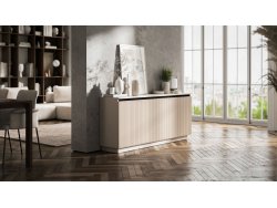 Komoda Glamour Kaszmir Mat 167 cm Selene, na Cokole, Dobra Cena, Sklep Online | Meble Lindner