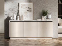 Komoda Glamour Kaszmir Mat 167 cm Selene, na Cokole, Dobra Cena, Sklep Online | Meble Lindner