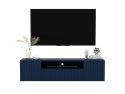 Wisząca szafka RTV ELPIS Granatowy Mat 150 cm