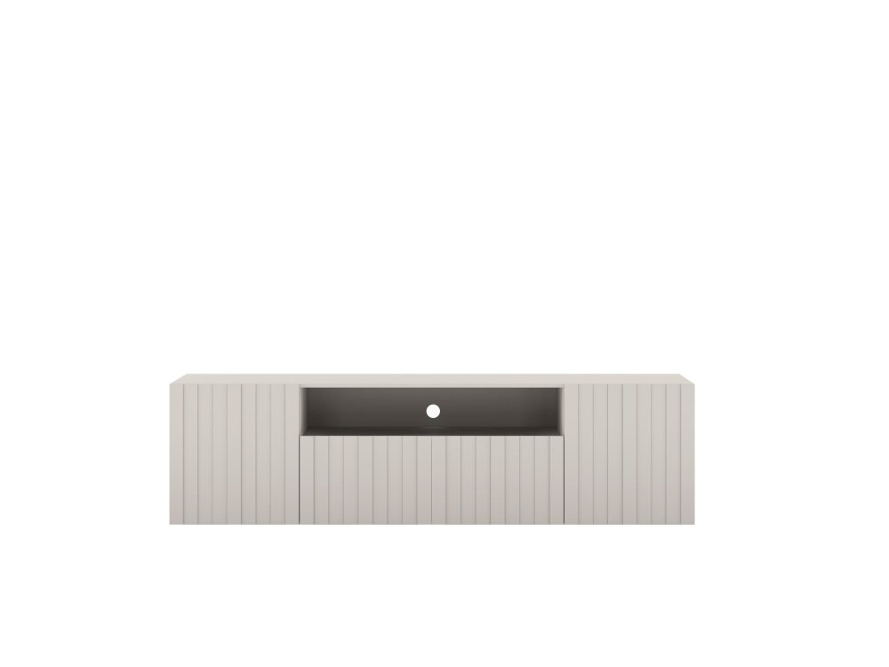 Wisząca szafka RTV Glamour ELPIS Kaszmir Mat 150 cm