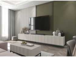 Wisząca Szafka RTV Glamour ELPIS Kaszmir Mat 150 cm, Dobra Cena, Sklep Online | Meble Lindner