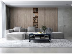 Stolik Kawowy Glamour ELPIS 110 cm, Granatowy Mat, Czarna Rama, Dobra Cena, Sklep Online | Meble Lindner