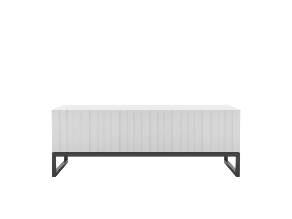 Stolik Kawowy Glamour ELPIS 110 cm, Biały Mat, Dobra Cena, Sklep Online | Meble Lindner