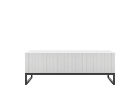 Stolik Kawowy Glamour ELPIS 110 cm, Biały Mat, Dobra Cena, Sklep Online | Meble Lindner