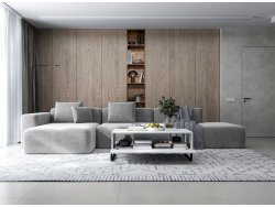 Stolik Kawowy Glamour ELPIS 110 cm, Biały Mat, Dobra Cena, Sklep Online | Meble Lindner