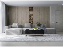 Stolik Kawowy Glamour ELPIS, Czarny Mat, Dobra Cena, Sklep Online | Meble Lindner