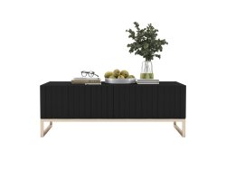 Stolik Kawowy Glamour ELPIS, Czarny Mat, Dobra Cena, Sklep Online | Meble Lindner