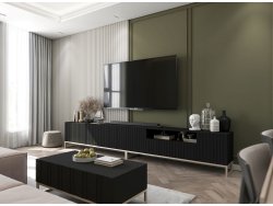 Stolik Kawowy Glamour ELPIS, Czarny Mat, Dobra Cena, Sklep Online | Meble Lindner