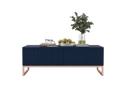 Stolik Kawowy Glamour ELPIS, Granatowy Mat, Dobra Cena, Sklep Online | Meble Lindner