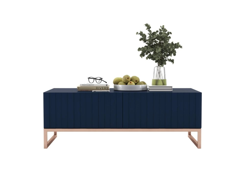 Stolik Kawowy Glamour ELPIS, Granatowy Mat, Dobra Cena, Sklep Online | Meble Lindner