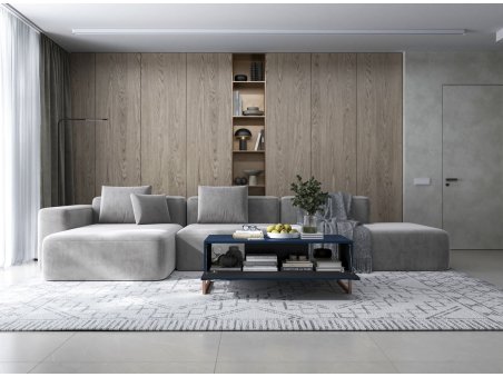 Stolik Kawowy Glamour ELPIS, Granatowy Mat, Dobra Cena, Sklep Online | Meble Lindner