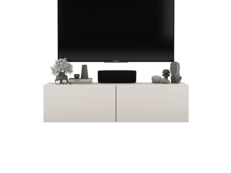 Wisząca szafka RTV Loft Industrialna ENJOY Kaszmir Mat 120 cm