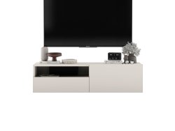 Wisząca Szafka RTV Loft Industrialna ENJOY Kaszmir Mat 120 cm, Dobra Cena, Sklep Online | Meble Lindner